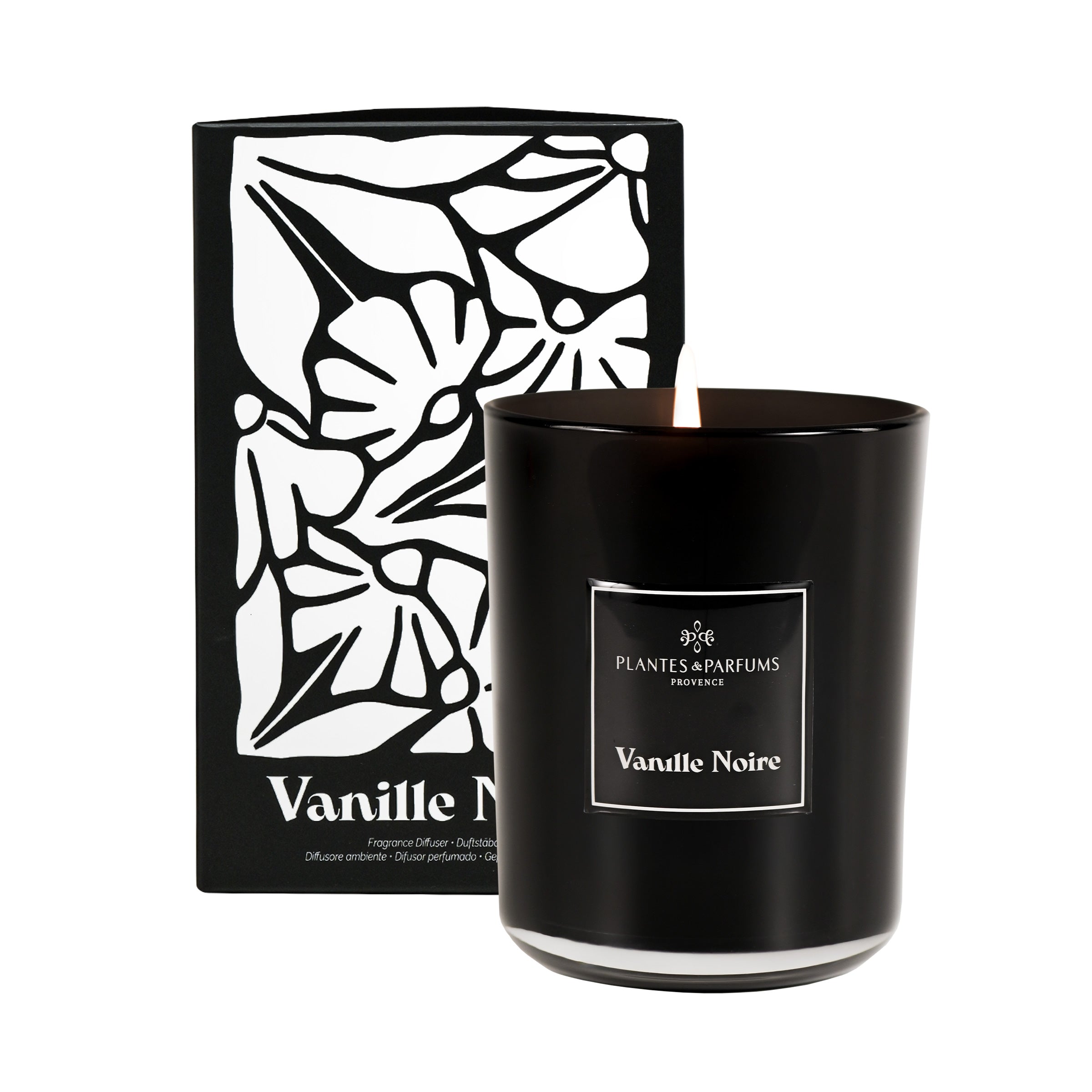 Bougie Parfumée 420g Vanille Noire